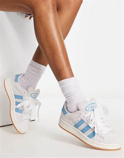 adidas wit blauwe zool|Adidas schoenen nl.